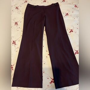 Loft Burgundy Pants, Size 8, Julie
